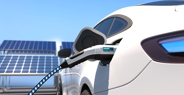 Photovoltaïque borne de recharge voiture