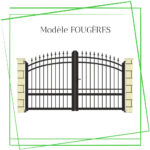Portail battant FOUGÈRES