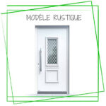 Porte d'entrée Rustique